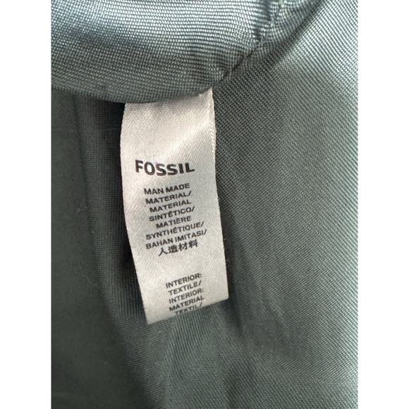 Fossil Women's Rachel Vibrant Tropical Leaf Print Coated Canvas Tote Handbag - Picture 8 of 11